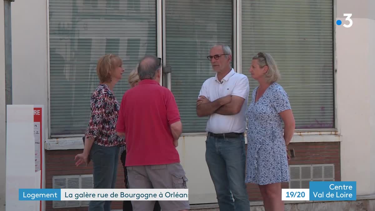 Rue de Bourgogne à Orléans le mercredi 7 juin 2023