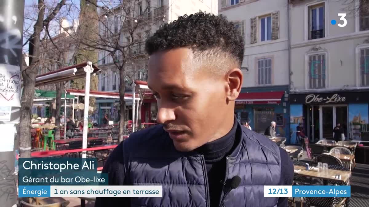 Sous le soleil de Marseille, les consommateurs ne boudent pas les terrasses non chauffées.