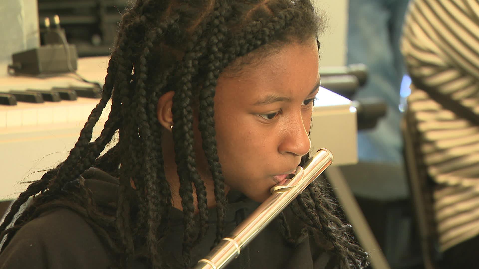 L'école de la Jonchère, dans un quartier populaire de Seynod, près d'Annecy, a une classe-orchestre depuis plus de 20 ans