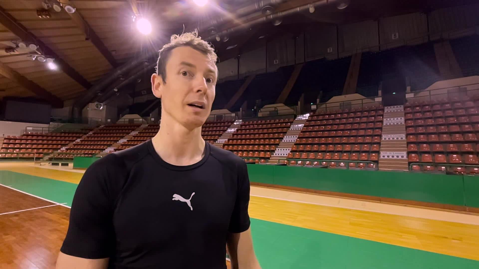 Nicolas Lang, shooteur du CSP Limoges.