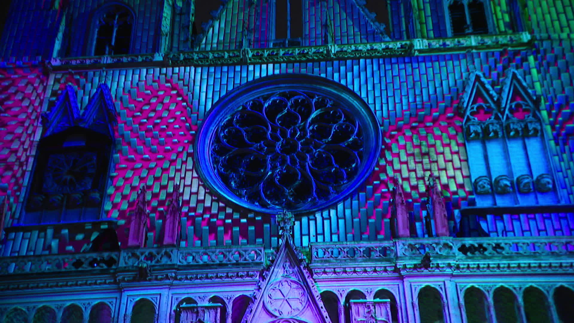 FETES DES LUMIERES 2024 : la cathédrale Saint-Jean