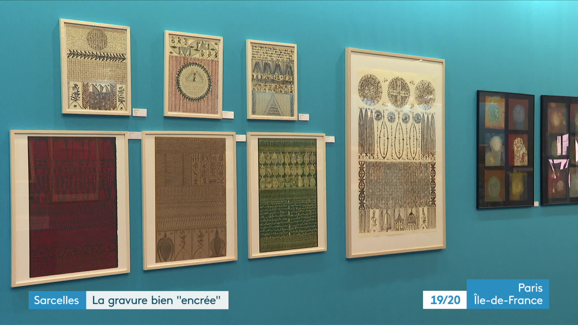 20e biennale internationale de gravures de Sarcelles