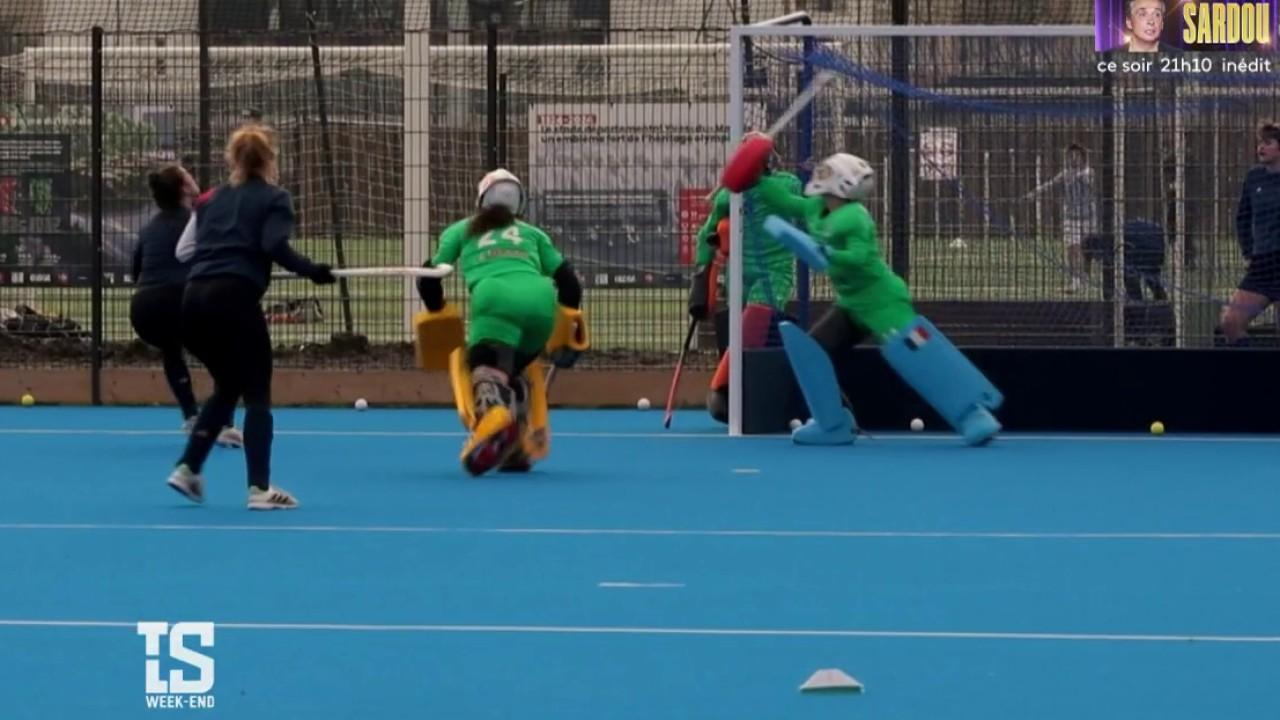 VIDEO. Paris 2024 l'équipe de France féminine de hockey sur gazon se