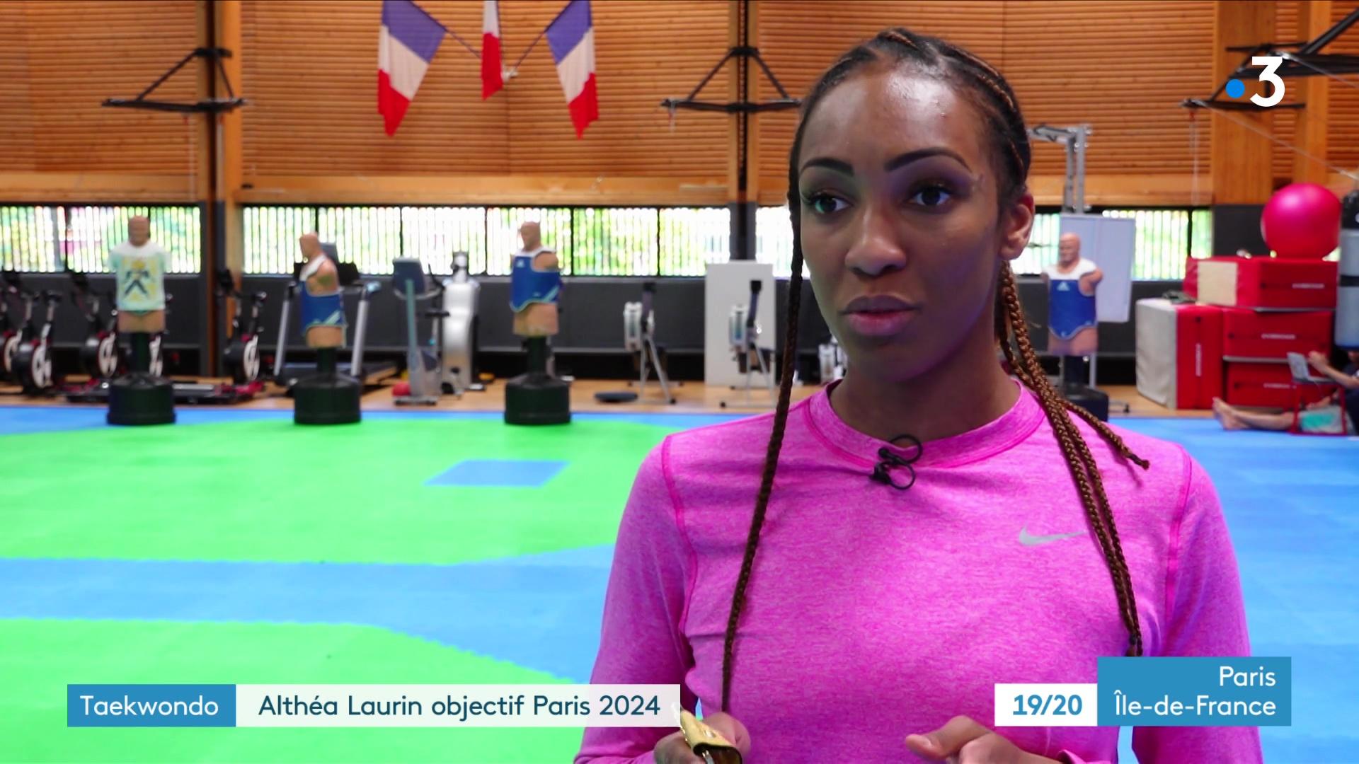 JO de Paris 2024 : Althéa Laurin, espoir du taekwondo français