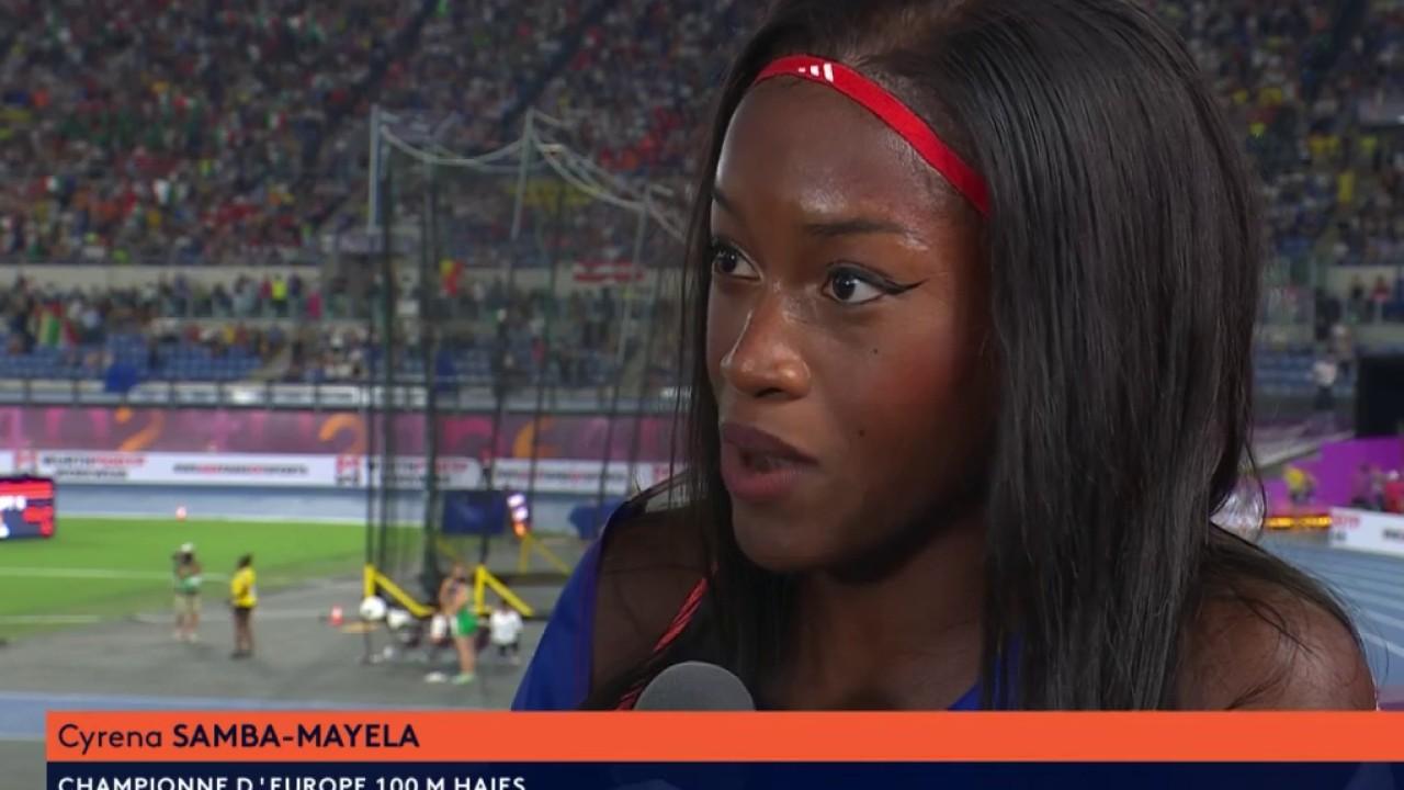 Cyréna Samba-Mayela, championne d'Europe du 100m haies revient sur sa course extraordinaire ainsi que sur les changements qui l'ont amenée jusqu'ici.