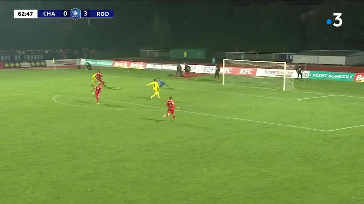 Dernier tour de piste pour les joueurs du FC Challans, éliminés ce vendredi soir de la coupe de France par Rodez.