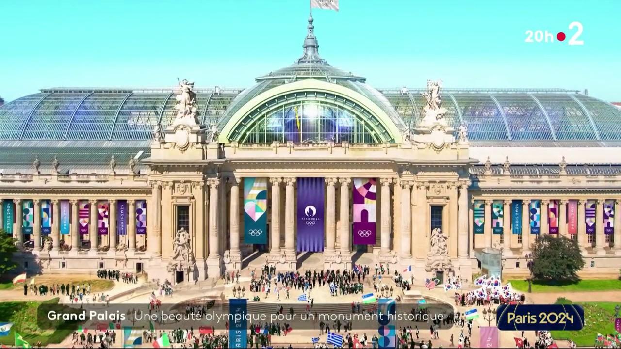 Paris 2024 : le Grand Palais, un monument historique transformé pour les Jeux