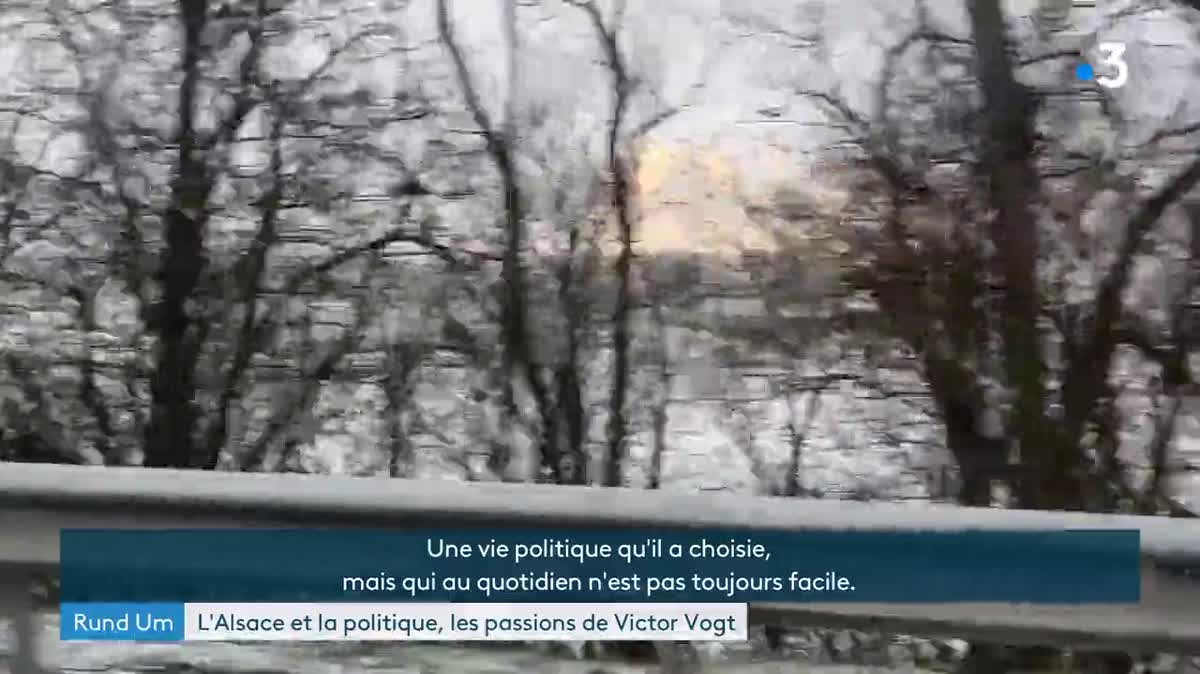 Victor Vogt, 34 ans, fervent défenseur de l'Alsace et de sa langue