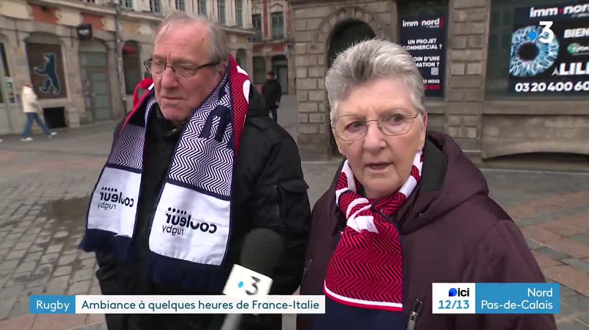 Le joueur du XV de France Thibaud Flament lors du match France - Italie pendant la Coupe du monde 2023