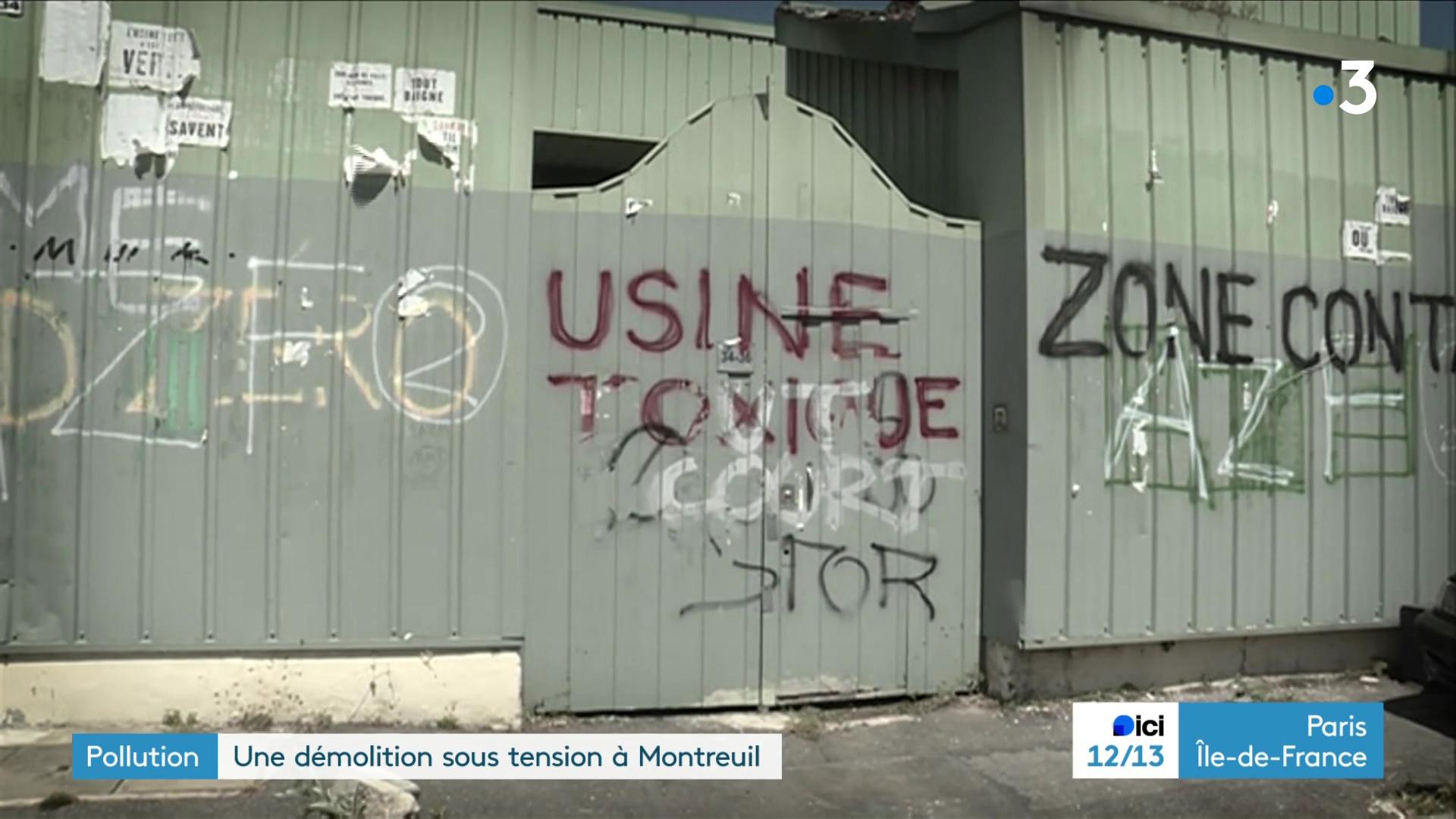 Entre démolition et dépollution, l'usine SNEM inquiète toujours ses voisins