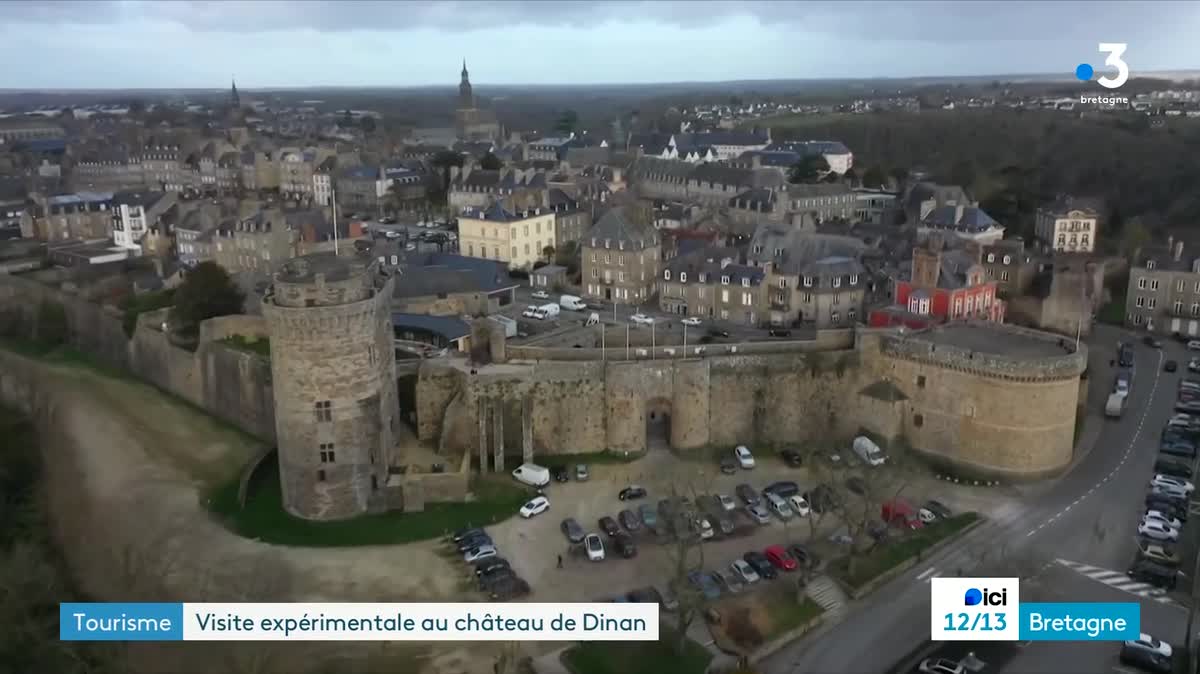 Visite expérimentale au château de Dinan