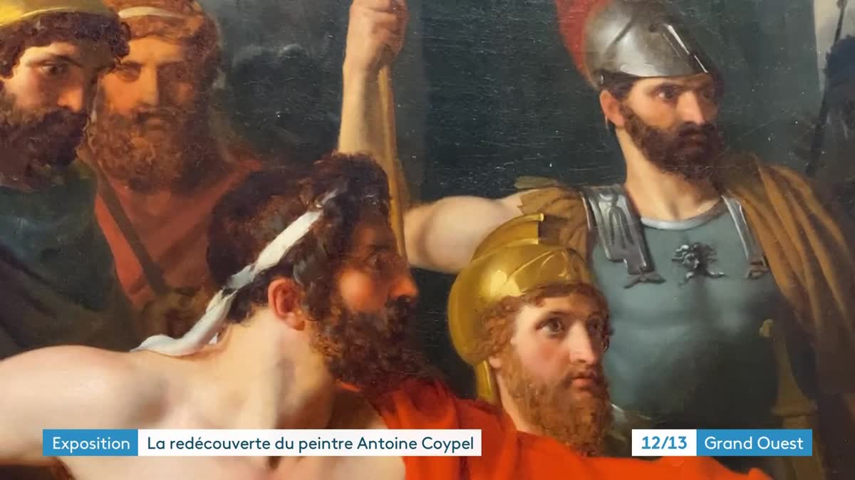 Antoine Coypel, peintre de la fin du XVIIe début XVIIIe, sera à l'honneur cette année au musée des Beaux-Arts de Tours, avec l'une des expositions majeures en province à découvrir en 2022.