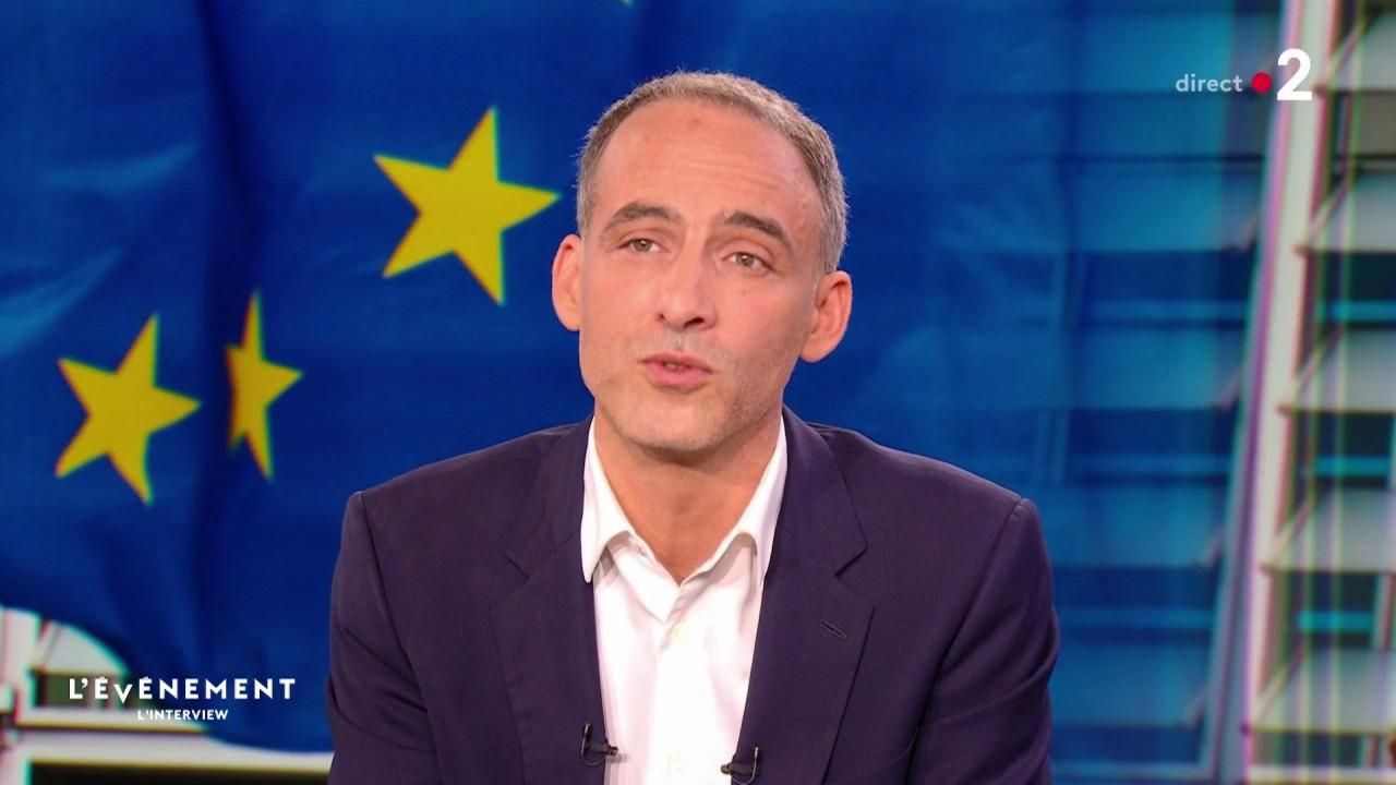 Raphaël Glucksmann, invité de France 2.
