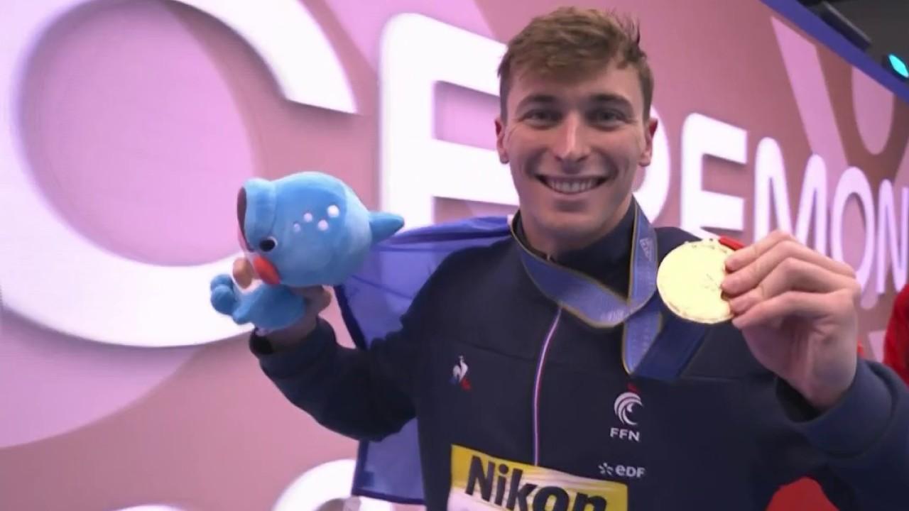 Première médaille d'or en grand bassin aux Championnats du monde pour le Français Maxime Grousset. Déjà double médaillé à Fukuoka, le nageur néo-calédonien continue de monter en puissance en vue des prochains Jeux olympiques de Paris en 2024.