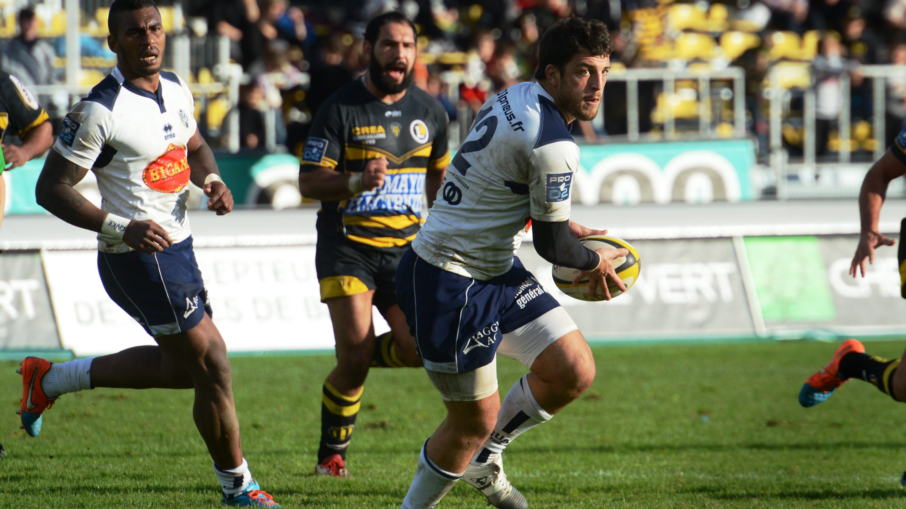 Albi reçoit Agen dans le cadre du championnat de Pro D2 (archives 2014)