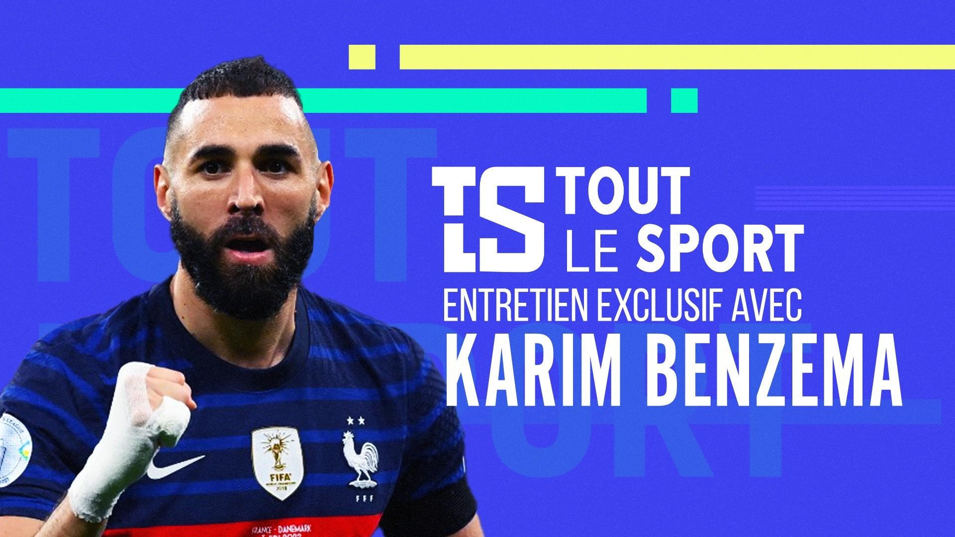 Notre invité exceptionnel, Karim Benzema, a répondu à toutes les questions dans Tout Le Sport. Actuellement en pleine préparation avec l'équipe de France de football, le Ballon d'Or 2022 revient sur sa saison, son sacre, les Bleus et la manière dont il aborde cette Coupe du monde au Qatar.