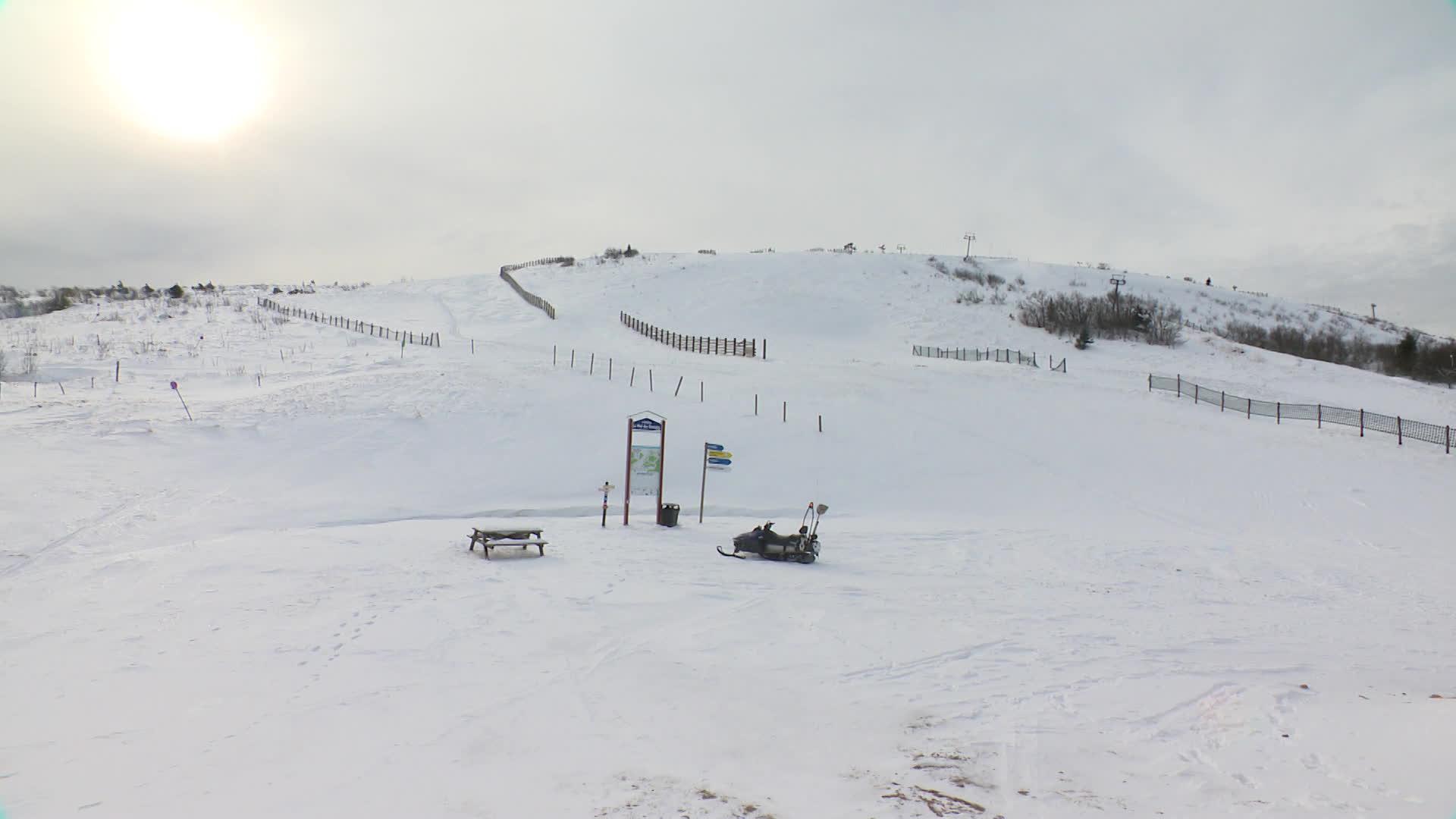 La température est descendue jusqu’à moins 12 degrés début décembre et il est tombé 50 centimètres de neige à Chalmazel.