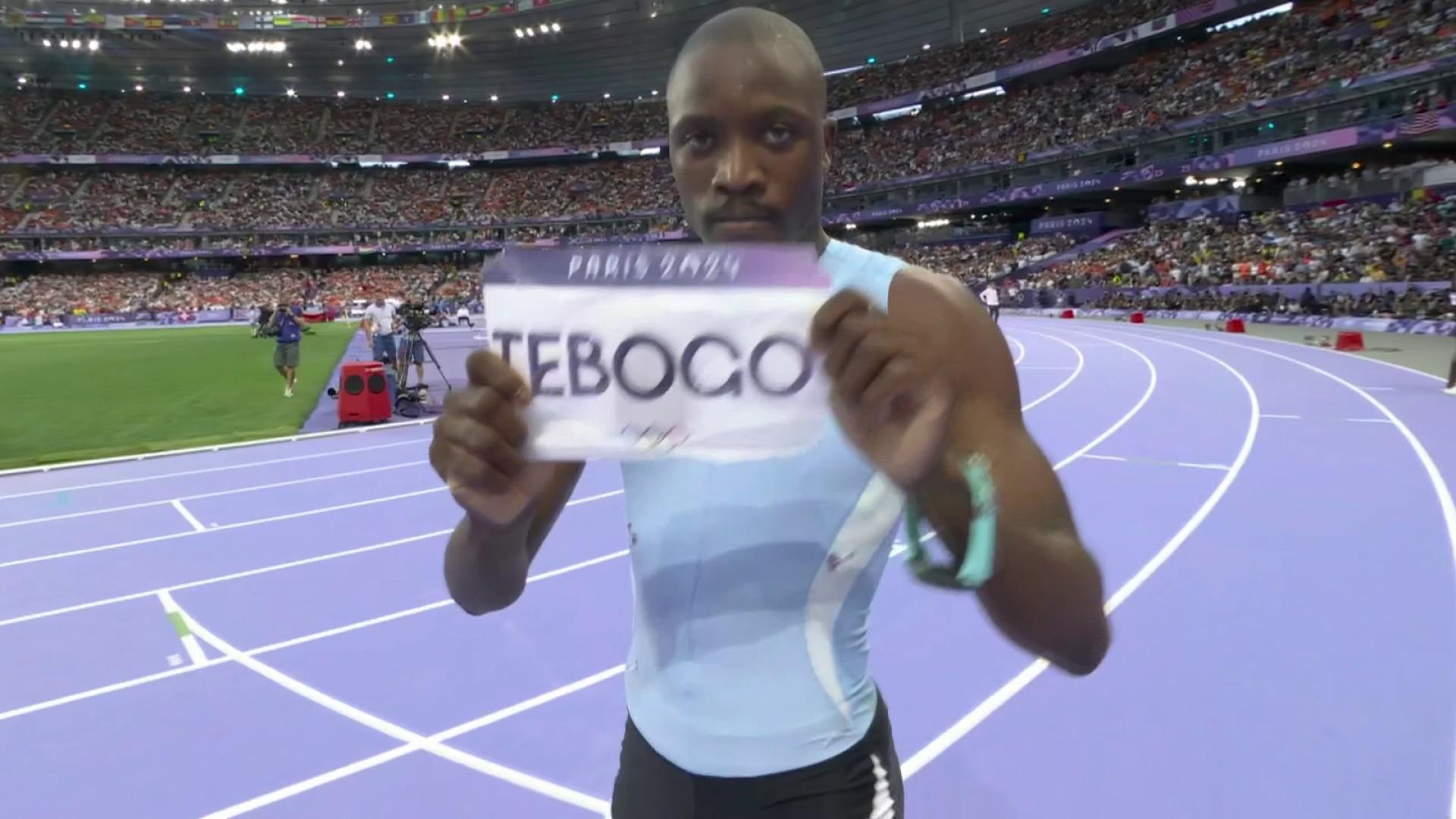 Le Botswanais Letsile Tebogo est devenu le nouveau champion olympique du 200 m, jeudi 8 août au Stade de France.