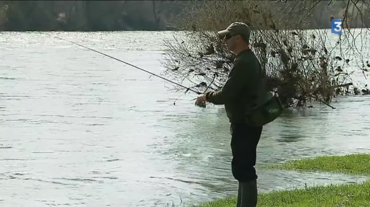 Un jour d'ouverture de la pêche à Pont d'Ain - 11/3/17