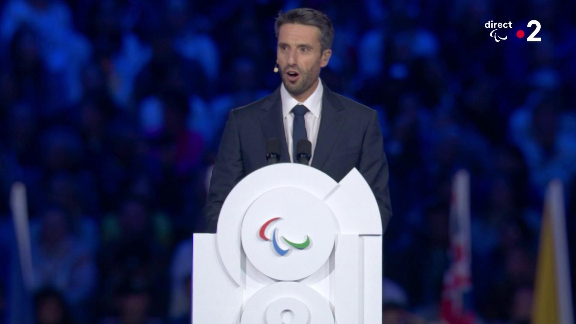 Paralympics 2024 - Tony Estanguet's speech during the closing ceremony at the Stade de France.